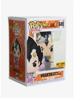 Best Pirce ⭐ Funko Dragon Ball Z Pop! Animation Vegeta (Cooking With Apron) Vinyl Figure Hot Topic Exclusive ❤️ -dragon ball z Store 13735802 av2
