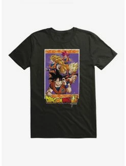 Outlet 🛒 Dragon Ball Super Goku Transformations T-Shirt 🛒
