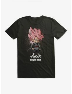 Coupon 🤩 Dragon Ball Super Super Saiyan Ros?oku Black Chibi T-Shirt 🔥