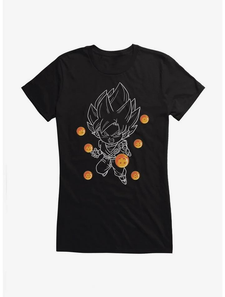 Cheap π€© Dragon Ball Super Chibi Goku Saiyan π§ Girls T-Shirt π₯ 1 Cheap π€© Dragon Ball Super Chibi Goku Saiyan π§ Girls T-Shirt π₯