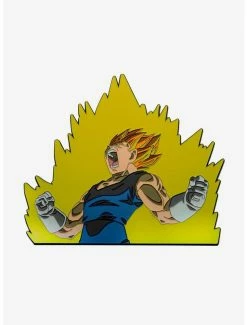 Coupon ⌛ Dragon Ball Z Vegeta Magnetic Glow Pin 💯