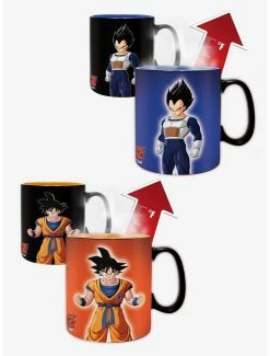 Cheap 🔥 DBZ Heat Change Mug Bundle 🥰