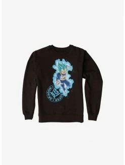 Discount 🎁 Dragon Ball Super Super Saiyan Blue Vegeta Sweatshirt 🧨
