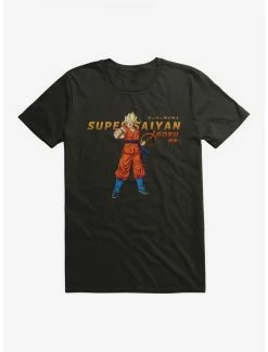 Buy 👏 Dragon Ball Super Super Saiyan Goku Stance Extra Soft T-Shirt 😀
