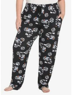 Brand new 🎉 Dragon Ball Z Goku Allover Print 👧 Girls Pajama Pants Plus Size 🥰