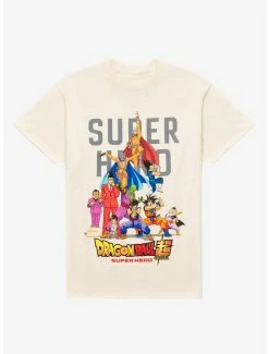 Flash Sale 😀 Dragon Ball Super: Super Hero Movie Group T-Shirt 😀