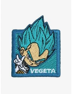 Hot Sale 🧨 Dragon Ball Super Chibi Super Saiyan Blue Vegeta Patch 😍