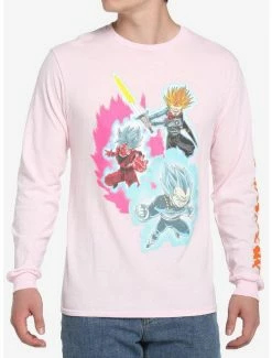 Coupon 🔔 Dragon Ball Super Trio Long-Sleeve T-Shirt 😉