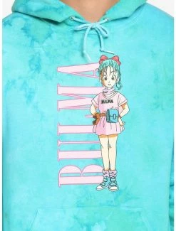 Best Sale ✨ Dragon Ball Bulma Blue Wash Hoodie 😀 -dragon ball z Store 19140777 av3