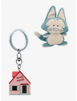 Cheapest ✔️ Dragon Ball Z Puar And Kame House Plush and Keychain Bundle 🔔