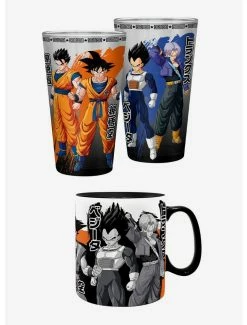 Buy 😀 Dragon Ball Z Saiyans Glass And Mug Bundle ✨