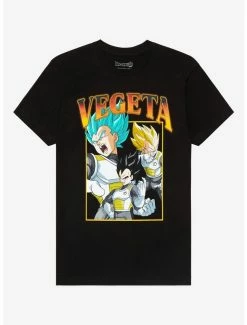 Cheap 👏 Dragon Ball Super Vegeta Collage T-Shirt 👏