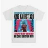 Discount 🤩 Dragon Ball Z King Kai Fist T-Shirt 🤩