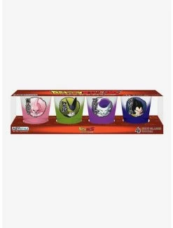 Budget ❤️ Dragon Ball Z Heroes and Villains Shot Glass Set 😉 -dragon ball z Store 20083362 av4