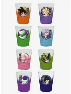 Budget ❤️ Dragon Ball Z Heroes and Villains Shot Glass Set 😉